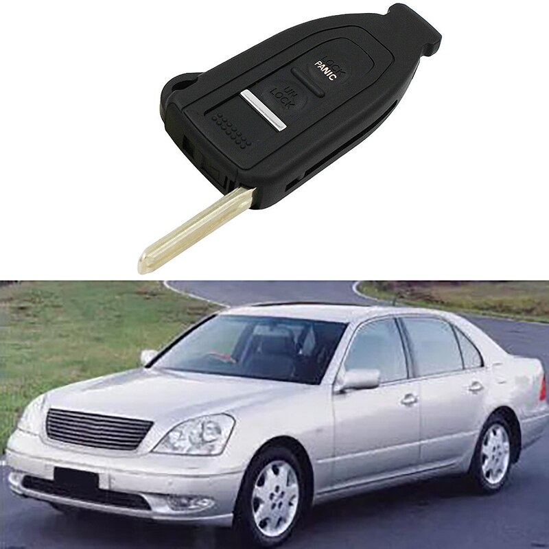 2 Buttons Replacement Smart Car Remote Key Shell U... – Grandado