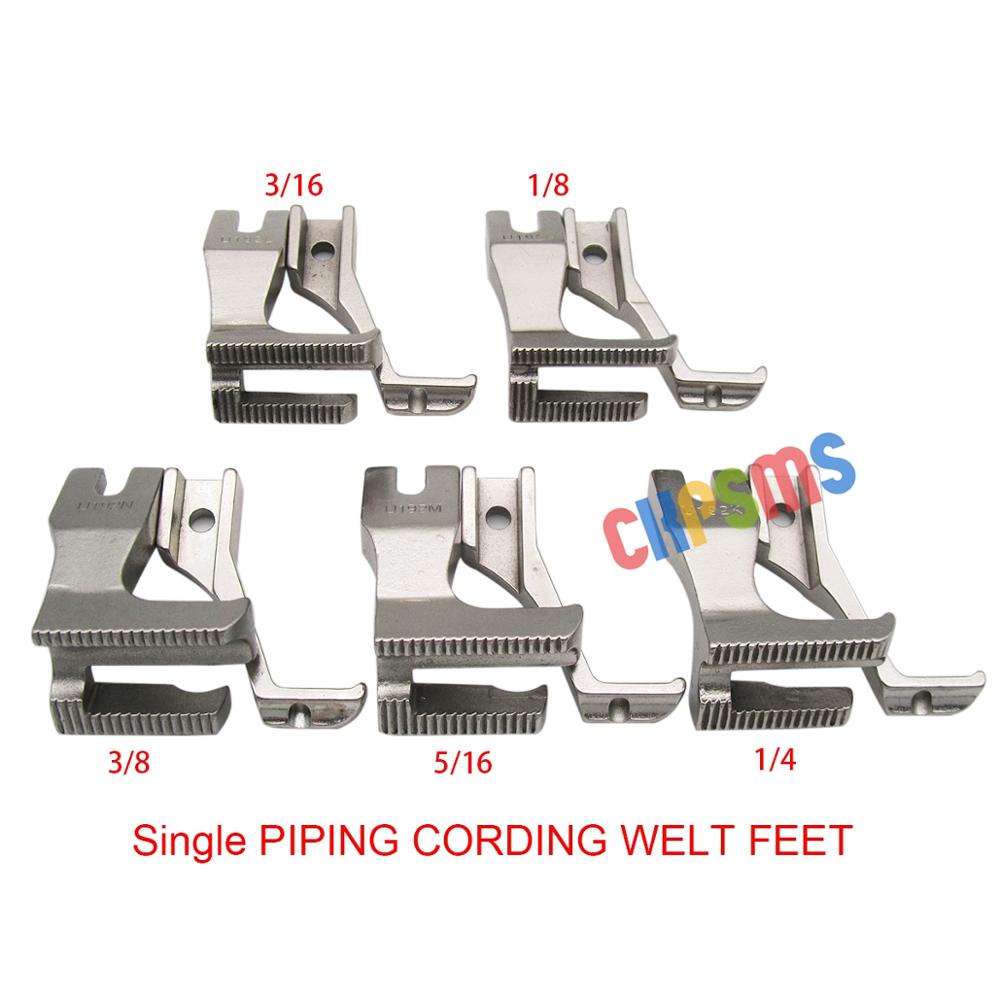 Welting Foot Set FIT FOR Juki DU-141 DU-1181 DU-1181N Chandler DY-337 Walking Foot Sewing Machine #U192+U193K