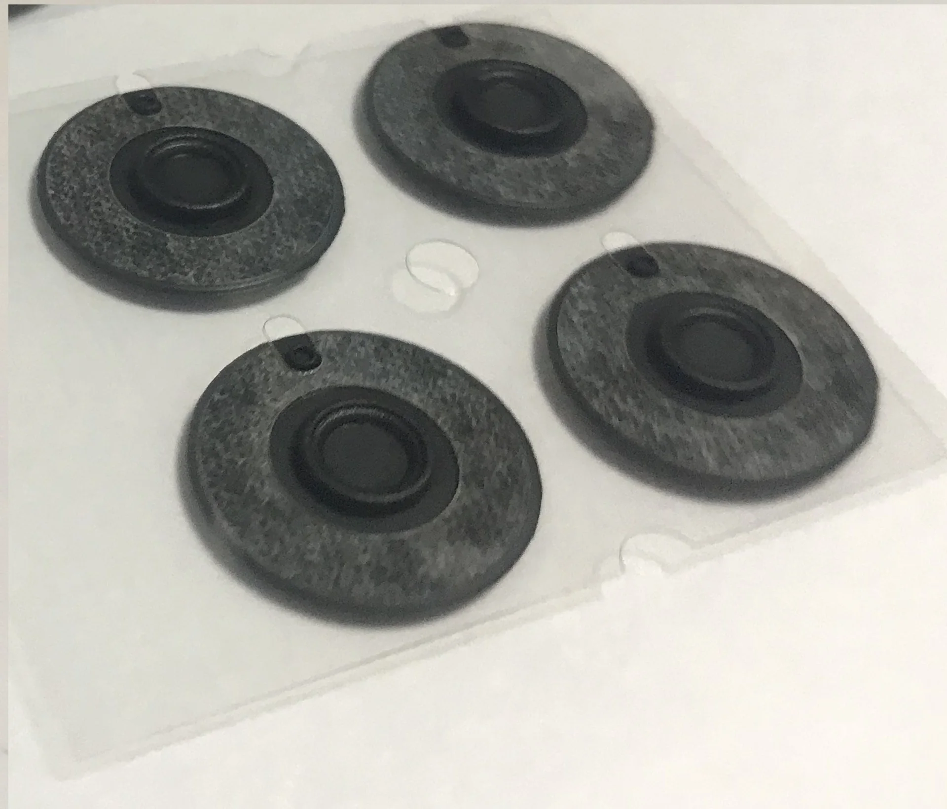 4PCS/set Rubber Bottom Cover Case Foot Feet Kit Feet Pad Repair Part For Apple Macbook Pro 13" A1278 15" A1286 17" A1297