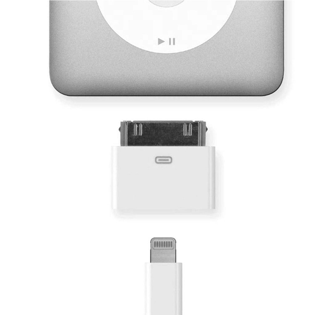 8 Pin Female to 30 Pin Male Adapter Connector for iPhone 4S iPad 3 iPod Touch 4
