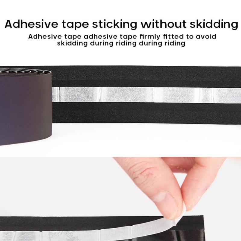 Tapes Light Reflective Dazzle Cycling Bar Tape MTB PU Leather Colorful Bicycle Grip Tape Road Bike Noctilucent Handlebar