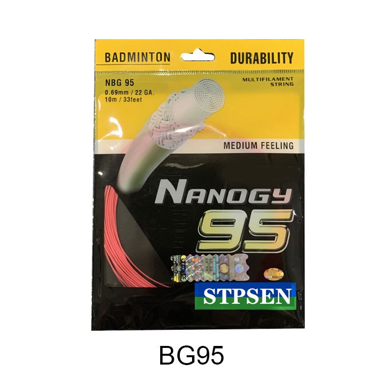 Badminton Ausbildung Schläger Schnur Linie ND65 /95 Badminton Schläger Linie dauerhaft EDF88: BG95