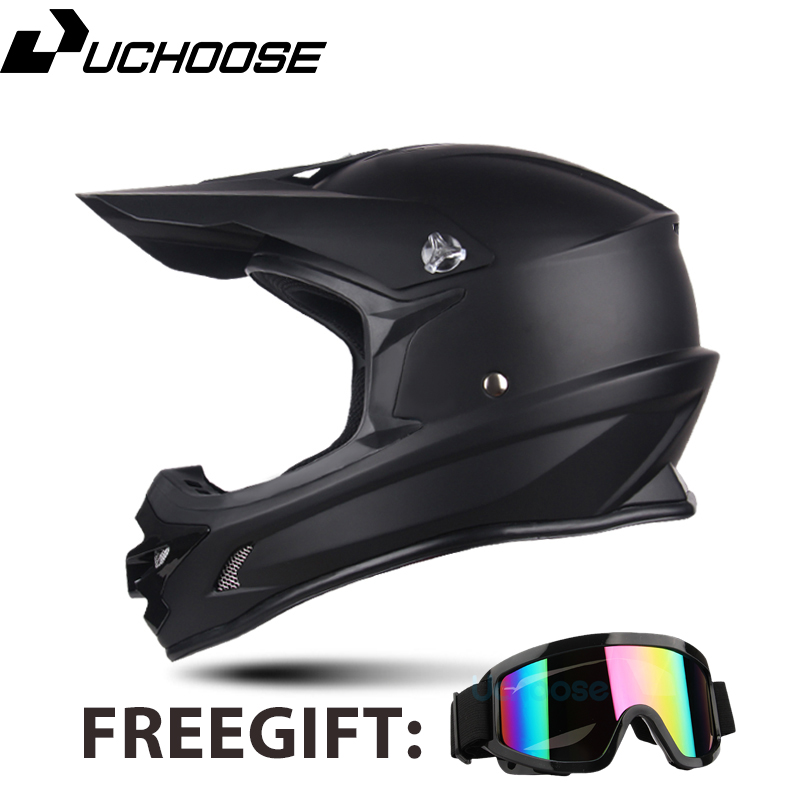 Enviar gafas DOT Adulto Mujer Hombres Cascos únicos Motocross Off Road Casco Downhill