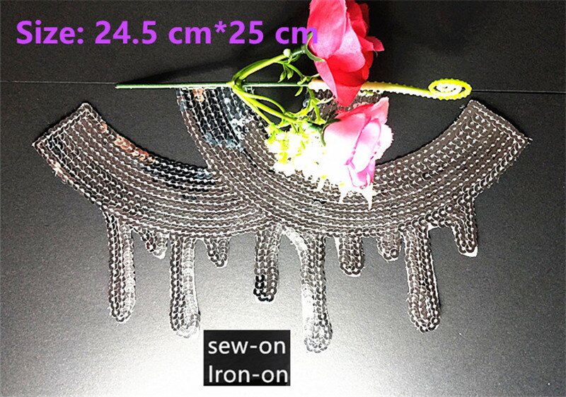 sequins diy decorative cloth stickers: 6