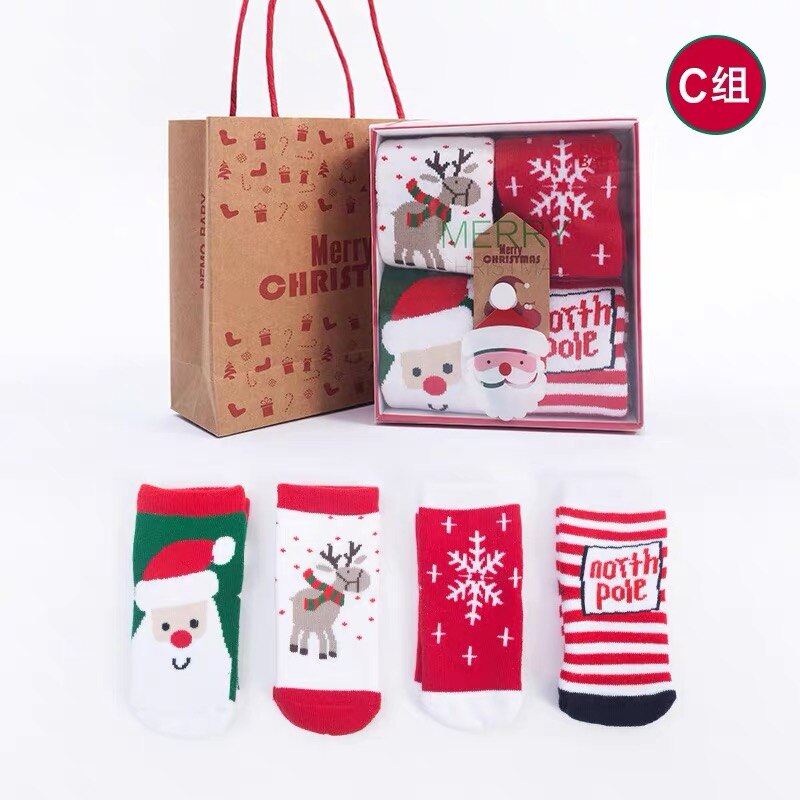 3 stks/set Unisex Mooie Leuke Fox Kids baby Sokken Knie Meisje Jongen Baby Peuter Sokken dier baby Zacht Katoen sokken 0-3 Y