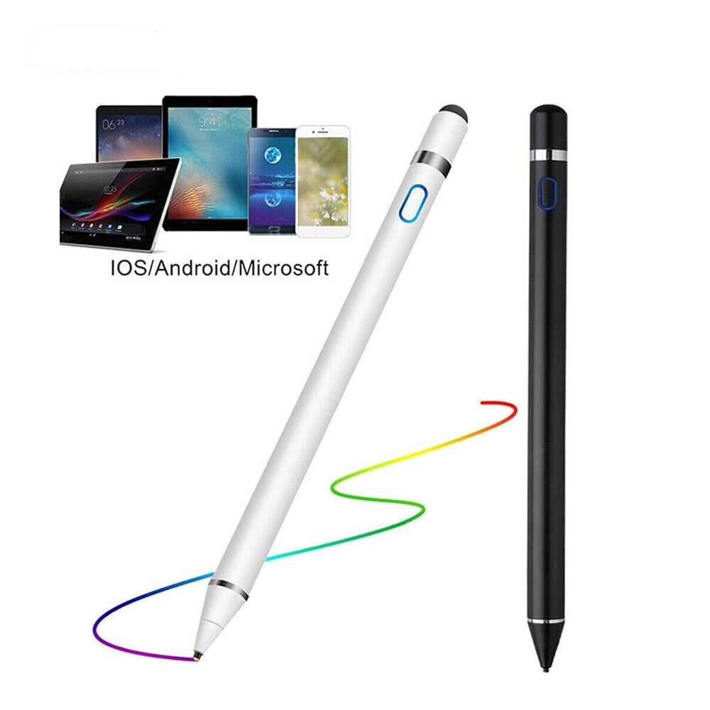 Stylus blyant til apple ipad android tablet pen tegneblyant 2 i 1 kapacitiv skærm touch pen mobiltelefon smart pen tilbehør