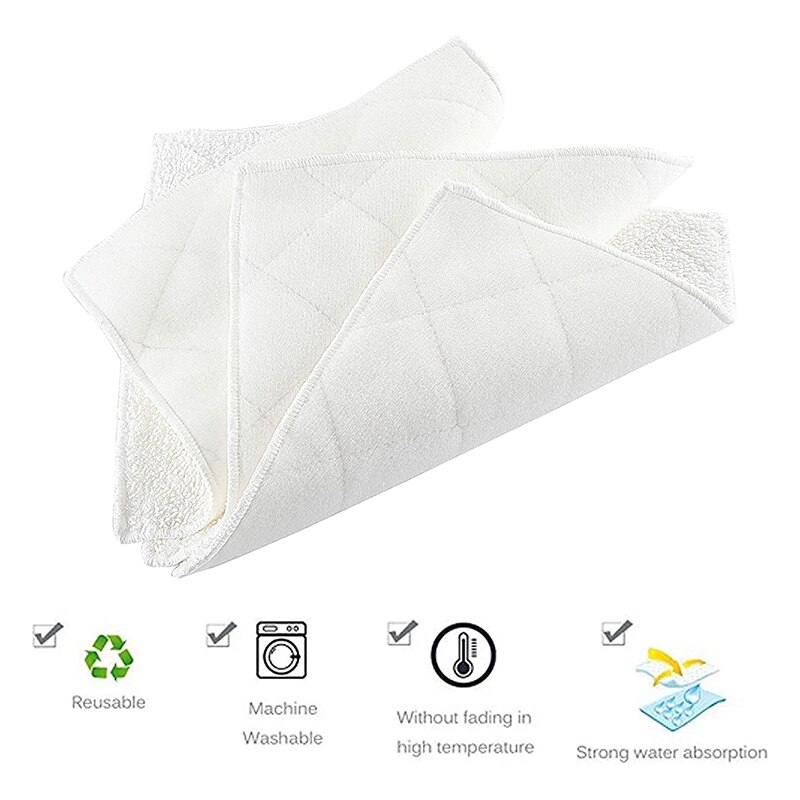 6 Pack Steam Mop Pads Compatible with for Light N Easy 7338ANW 7338 7339 Floor Steamer