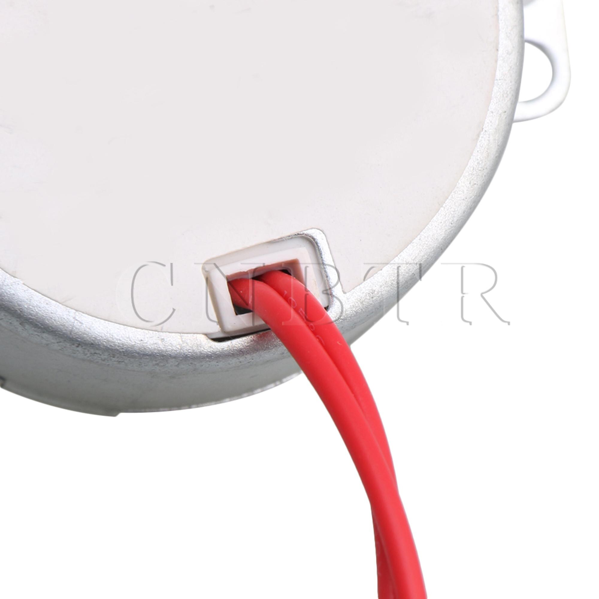 CNBTR Zilveren Metalen AC24V Draaitafel Flat Shaft Synchrone Motor 0.9-1 rpm 12KGF. CM Koppel DIY Machine Accessoire