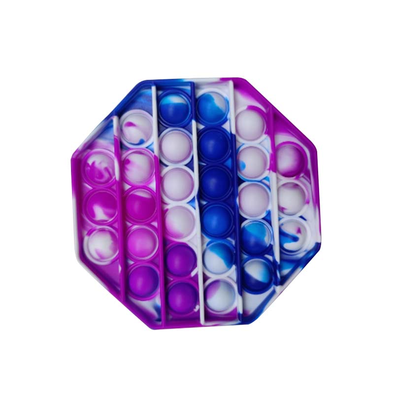 Push Bubble Fidget Zintuiglijke Speelgoed Autisme Speciale Behoeften Stress Reliever Kids Adult Antistresse Speelgoed Popit Fidget Speelgoed Eenvoudige Kuiltje: C