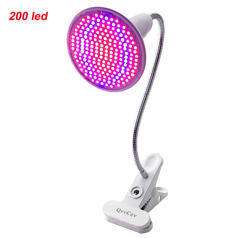 36 200 LED plante poussent lumière spectre complet rouge bleu lampe ampoule Clip pour salle intérieure tente fleur graines veg serre hydro