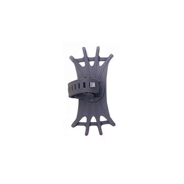 Baby Stroller Accessories Mobile Phone Holder Rack Universal 360 Rotatable Baby Pram Cart Phone Holder for iPhone Gps Device: Grey