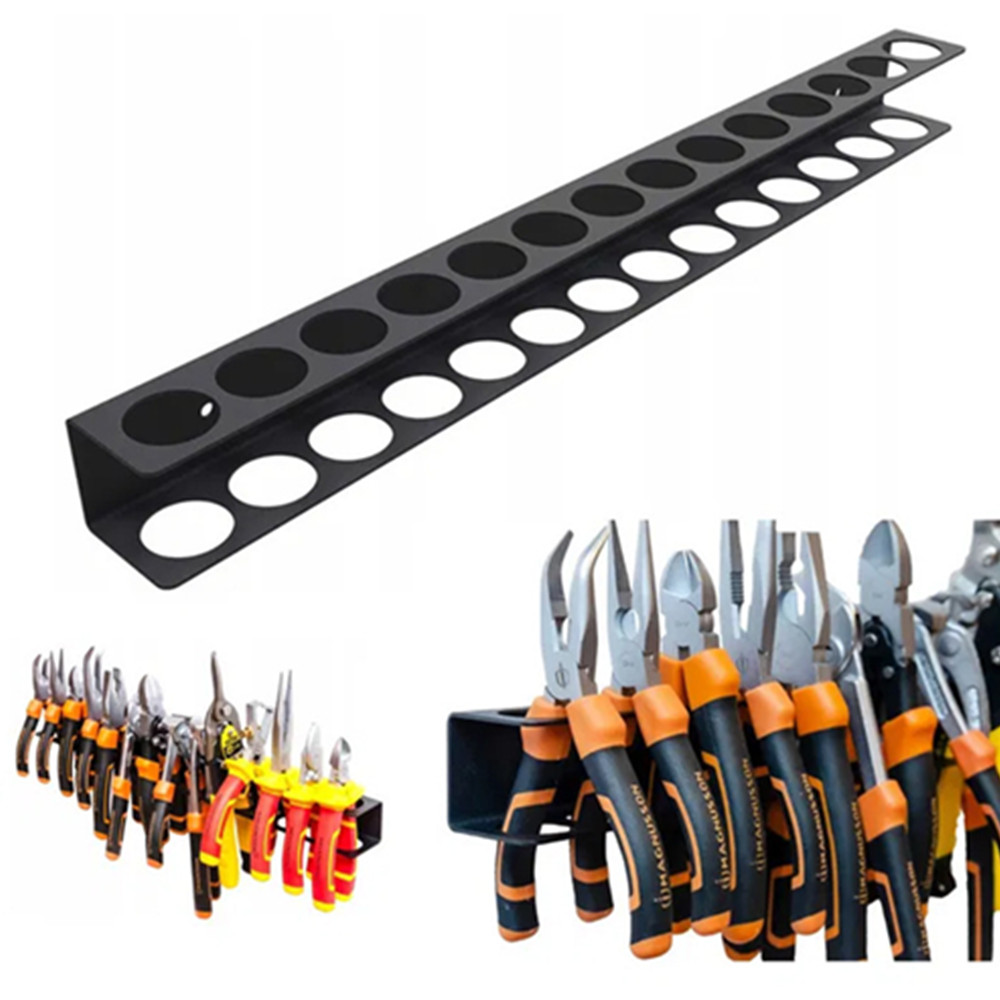 Organisateur de tournevis à outils, porte-outil, organisateur mural, support mural pour clé à étau, pince, tournevis, rangement d'outils d'organisation