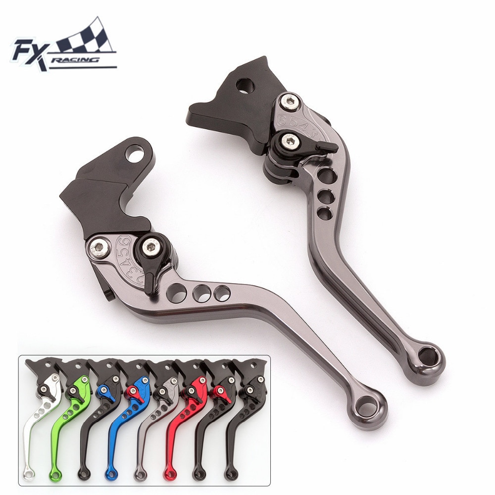 Cnc aluminium justerbar motorcykel bremse koblingsgreb til yamaha aerox 50 100 motorcykel bremse koblingshåndtag