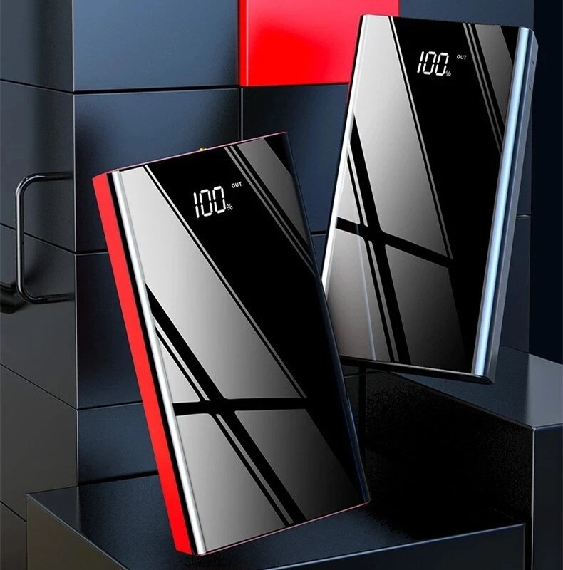 100000mAh Power Bank o dużej pojemności podróży na zewnątrz przenośne szybkie ładowanie 100000mAh Poverbank dla Xiaomi Samsung IPhone