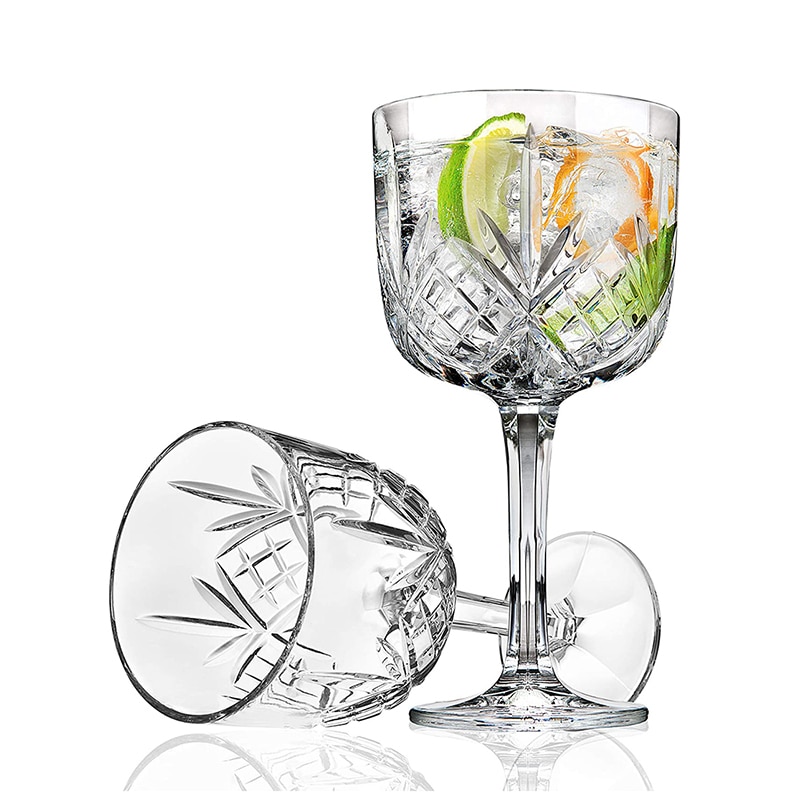 2PCS Gin Cocktail Coupe Goblet Glass, Champagne/Gin cup ,Wine Glass Pack of 2