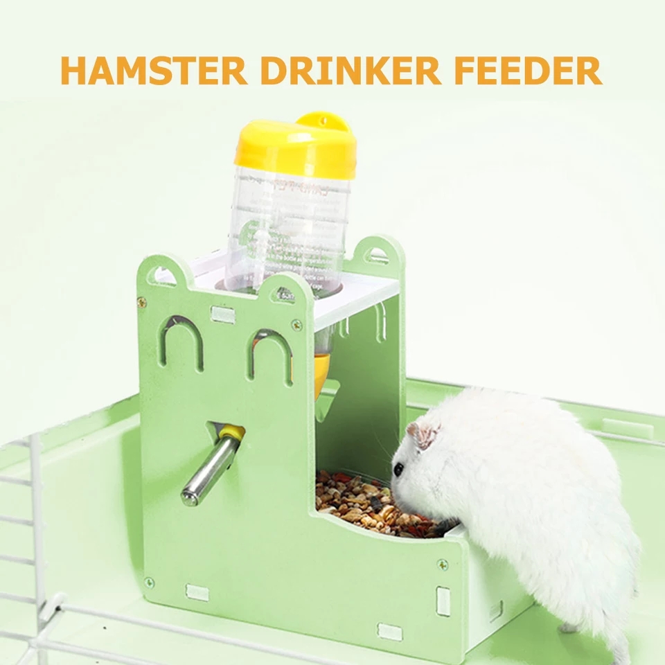 Abreuvoir Durable pour Hamster, petit porte-bouteille pour animaux de compagnie, mangeoire pour Hamster et lapin, Mini alimentation en eau mignonne, fournitures pour animaux de compagnie