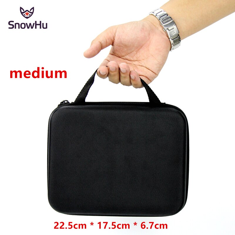 SnowHu Portable Storage Camera Bag For Gopro Case for Xiaomi Yi Action Camera For Go Pro Hero 8 7 6 5 4 SJCAM Accessories GP110: Middle