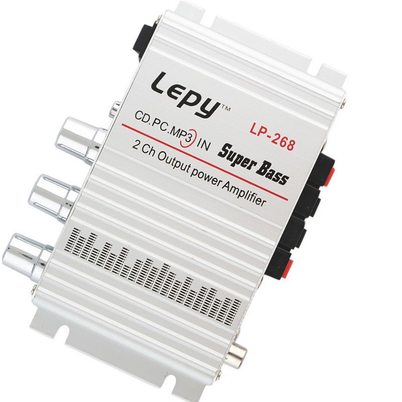 Lepy LP-268 Home amplifier with radio car computer 12V Power Amplifier car power amplifier