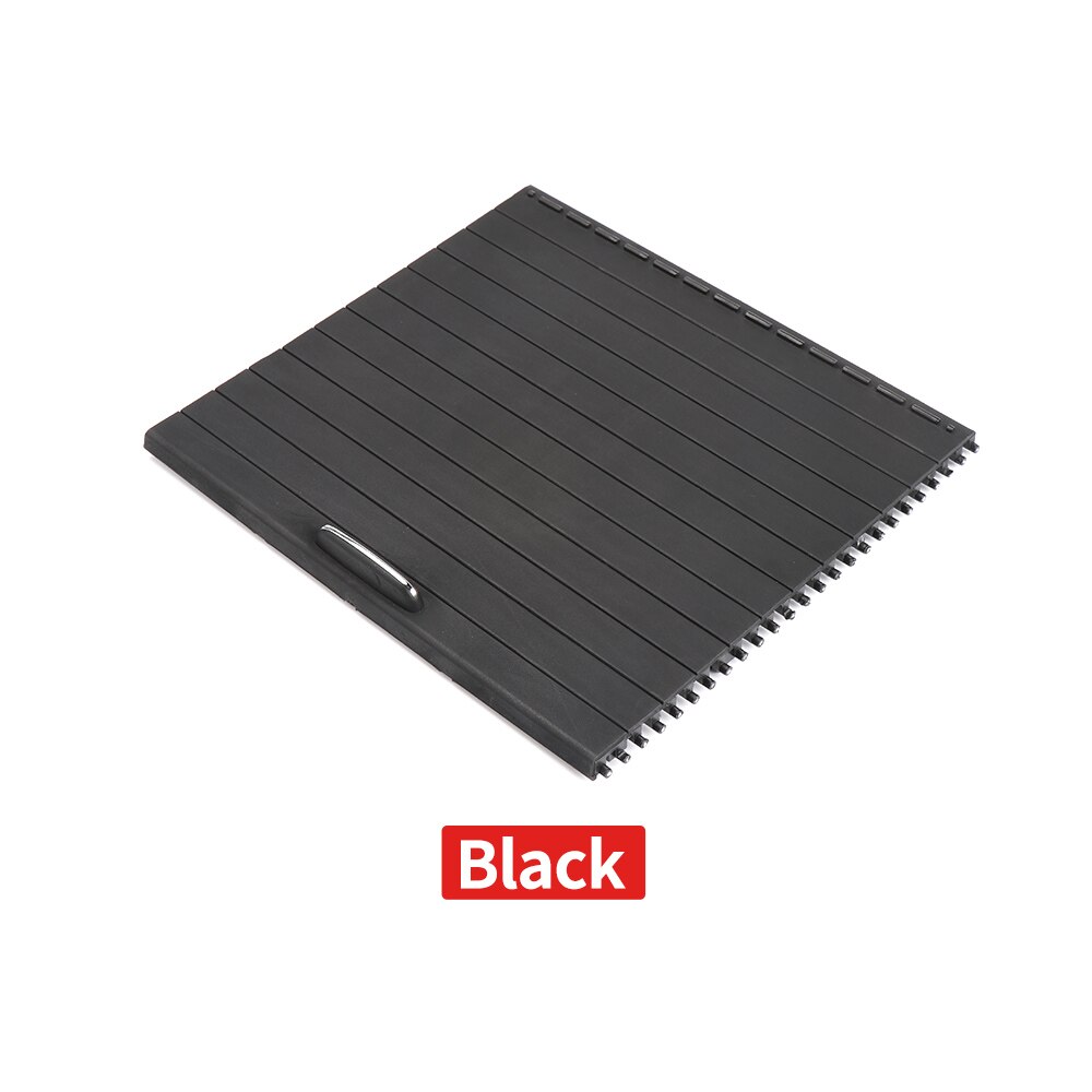 Auto Center Console Persiane Supporto di Tazza Scivolo Tenda A Rullo Della Copertura Per Mercedes Benz Ml/Gl/Gle/Gls classe W166 W292 2012-2018: Black
