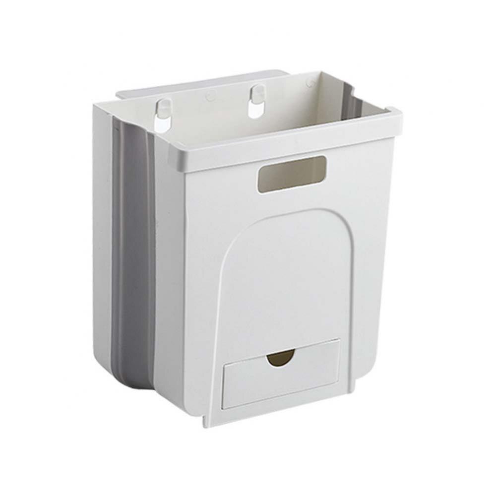Kitchen Cabinets Door Hanging Trash Bin PP Rubbish Bin Wall Mounted Waste Bin Dustbin Garbage Can cubo basura ведро для мусора: White