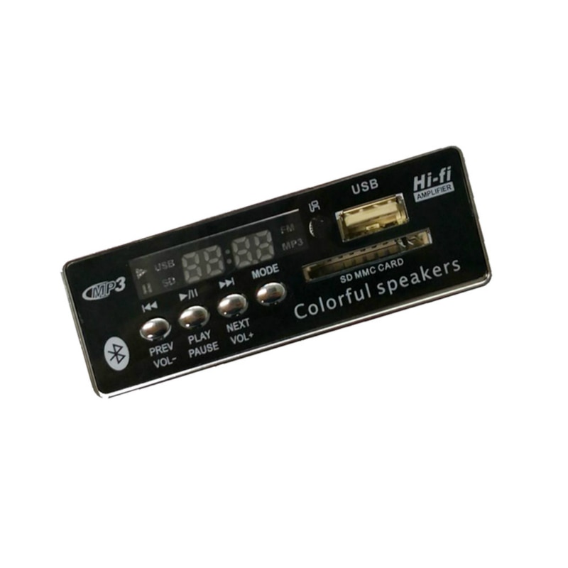 MP3 Decoder Board Bluetooth handsfree MP3 Speler Geïntegreerde Module usb met Afstandsbediening USB FM Aux Radio voor auto
