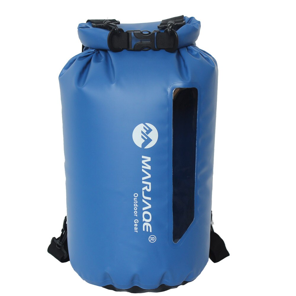 20L Marjaqe Rugzak Venster Waterdichte Tas Drift Tas Strandtas Outdoor Waterdichte Tas Sunstream Tas: blue