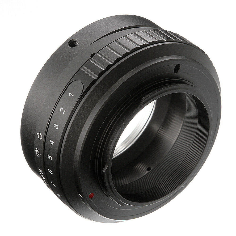 Bague d'adaptation de décalage d'inclinaison 360 ° pour objectif de montage M42 vers Fujifilm X FX X-T2 X-T1 XM1 XH1 XE2 XE1