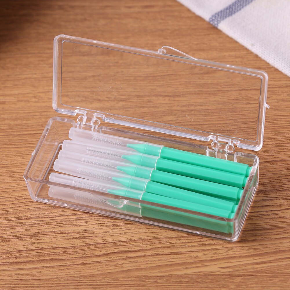 30pcs Tooth Floss Oral Hygiene Dental Floss Soft Plastic Interdental Brush Toothpick Healthy for Teeth Cleaning Oral Care: 05 10pcs 2x2.5mm