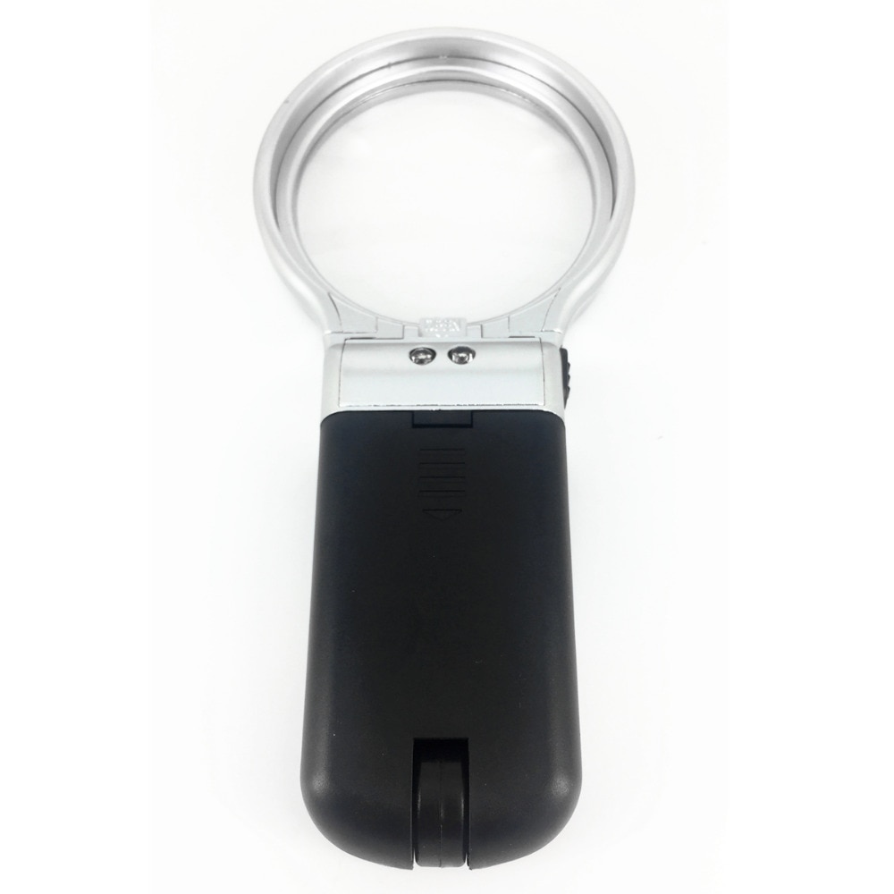 3x Magnifying Glass with LEDs Foldable for Photography Camera Focus Split Screen CCD CMOS Lens Cleaning Repair Replace Eyelead