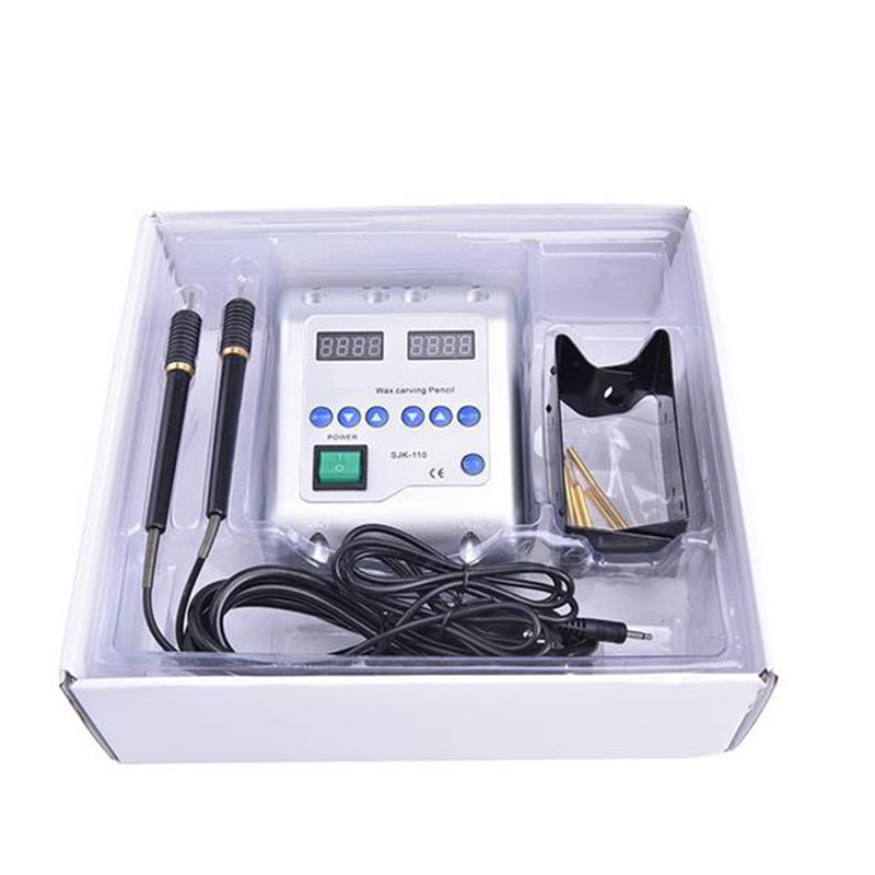 Dubbele laptop wax mes Tandheelkundige wax monteur elektrische mes Koreaanse dubbele pen elektrische mes SJK wax carving wax mes