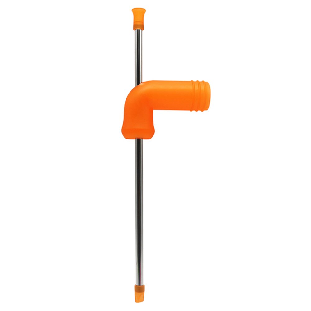 Distributeur de bière en paille avec entonnoir, outil pour Bar, fêtes, Festivals, divertissement, bouteilles, outils de Bar: orange