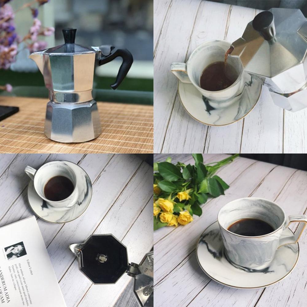Coffee Maker Aluminum Mocha Espresso Percolator Pot Coffee Maker Moka Pot Espresso Shot Maker Espresso Machine