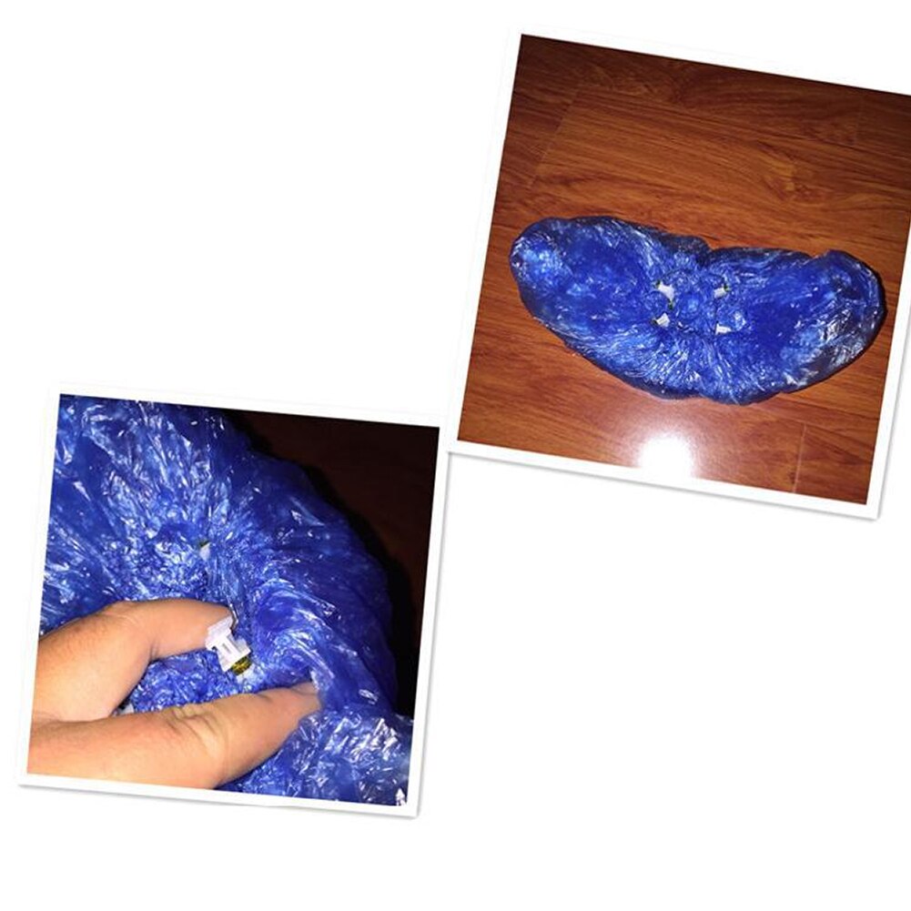 Disposable Waterproof Shoe Covers Comfortable Model PE Shoe Cover for Automatic Shoe Cover Dispenser Shoe Machine