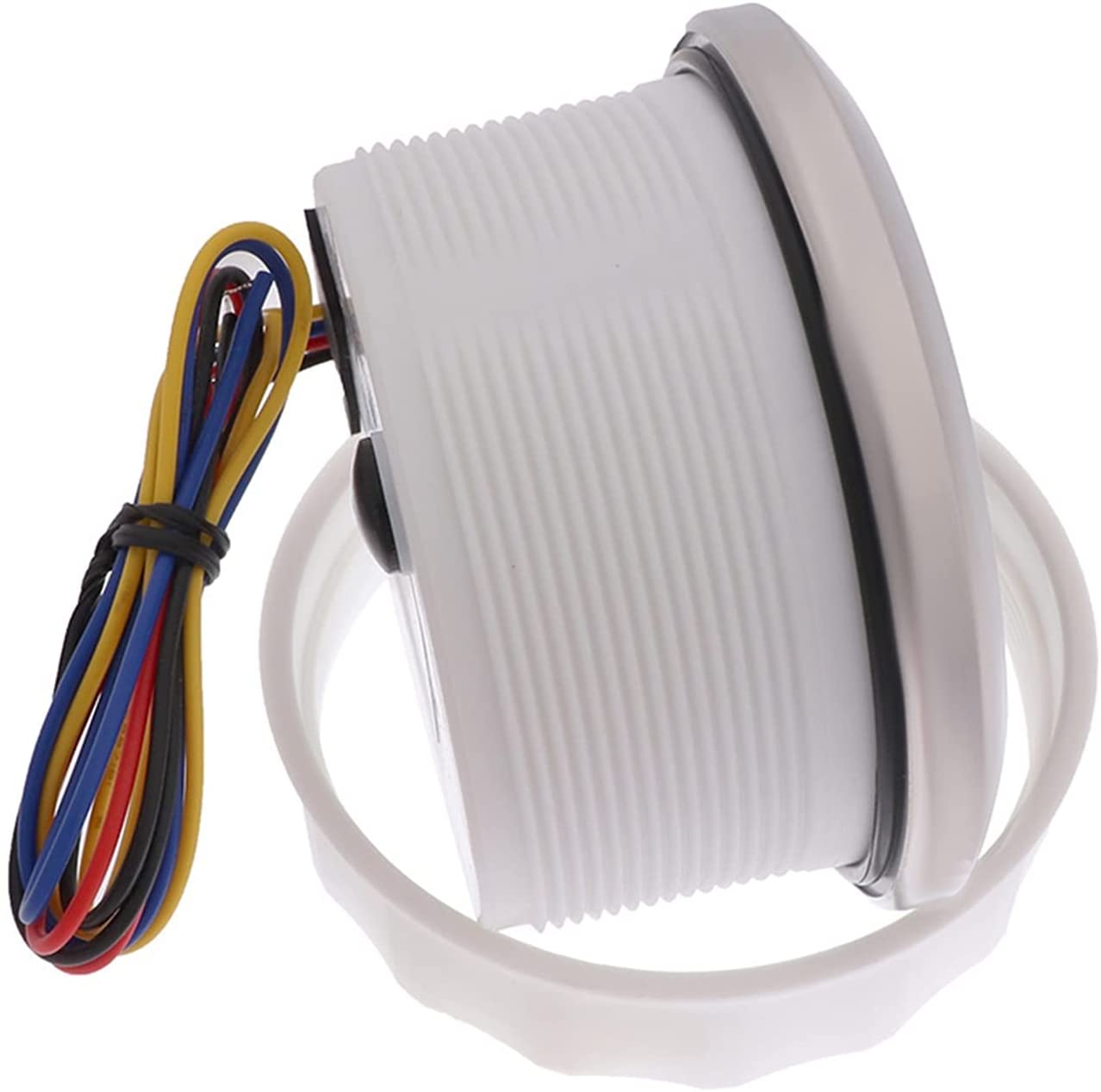 Novo velocímetro de 85mm gps 0-30/60 nós 0-60/80/120/160/200 mph 0-60/120/200km/h com luz de fundo de 7 cores para a motocicleta do barco do carro