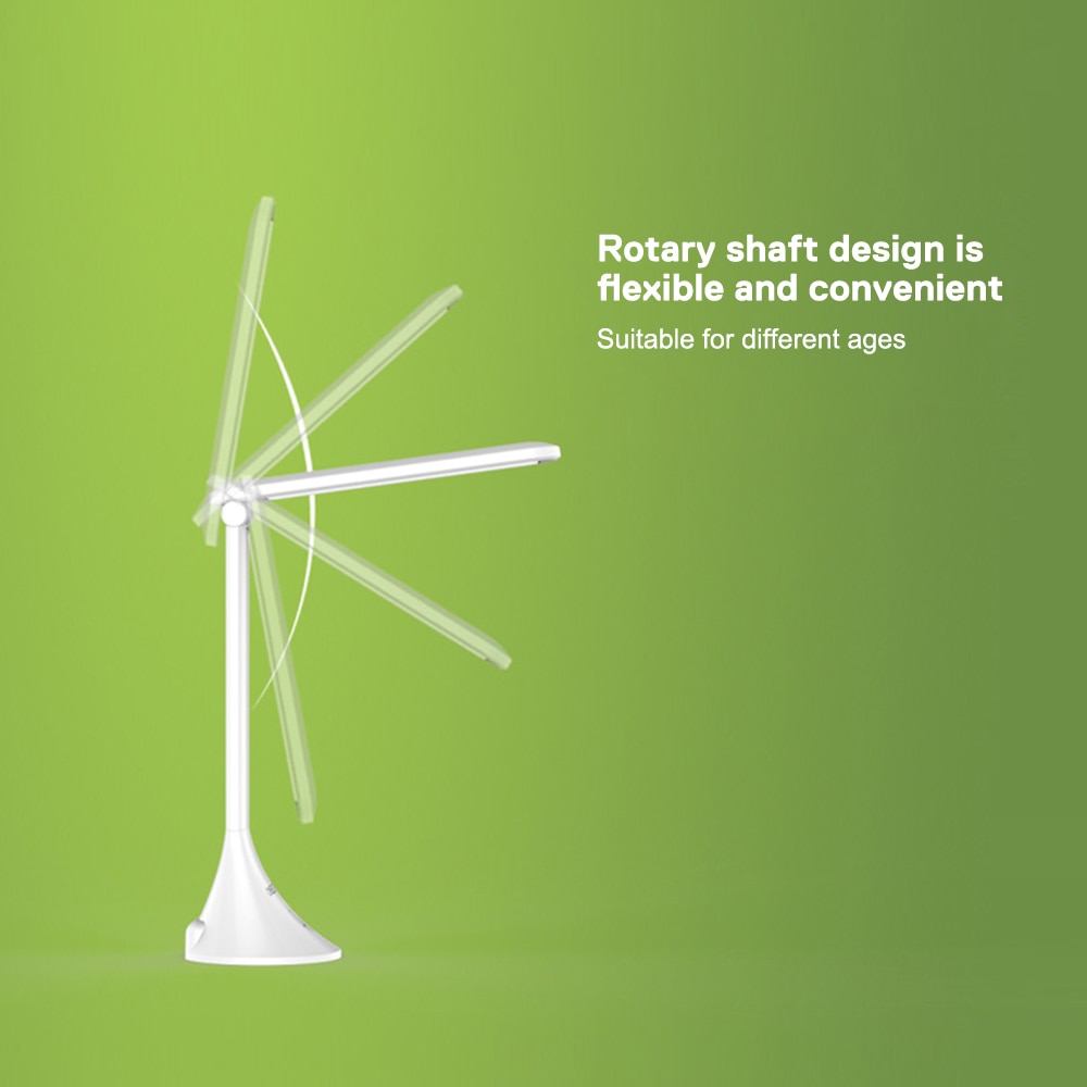 Dimmable LED Desk Lamp ,Touch Dimmer, Daylight White, Eye Care Natural Light,USB Powered , Office Task Lamp for Reading,Study