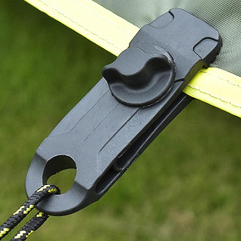 Presenning klips kraftig vindtett markise klemme grip klips hage campingvogn klut 1pc skygge presenninger tilbehør for camping  s5 f 3