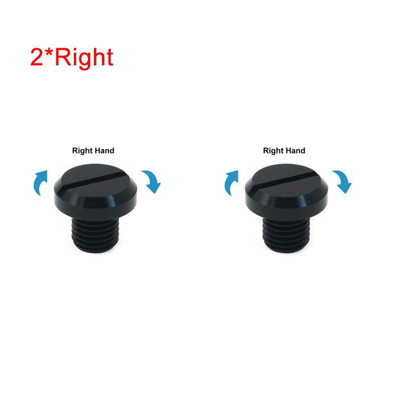Parafusos universais para espelho de motocicleta, 2 peças, m10, para cb 300f surron aprilia rs 660 yamaha xt 600 benelli trk 502 z900: Lavanda