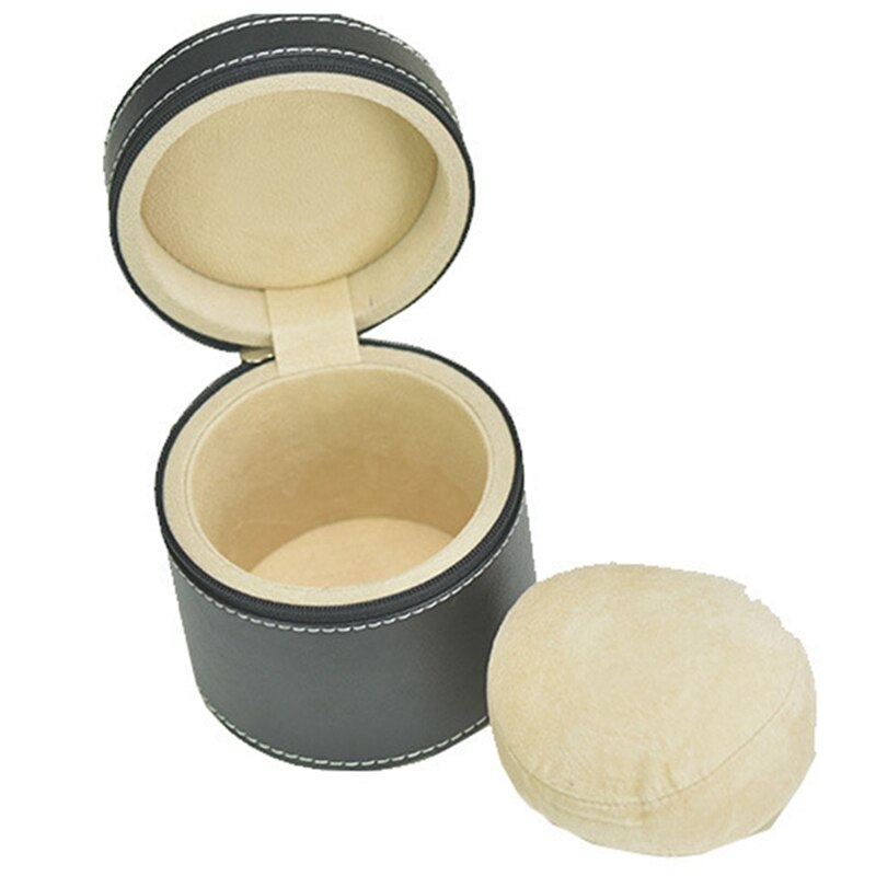 Horloge opbergtas handgemaakte horloge leren tas draagbare horloge opbergdoos reishorloge tas