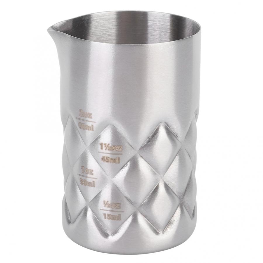 Friendly 50ml Stainless Steel Bar Coffe Milk Beer Cocktail Measuring Scale Cup Wine Tool barware wine Cocktail Beer Tools Kits