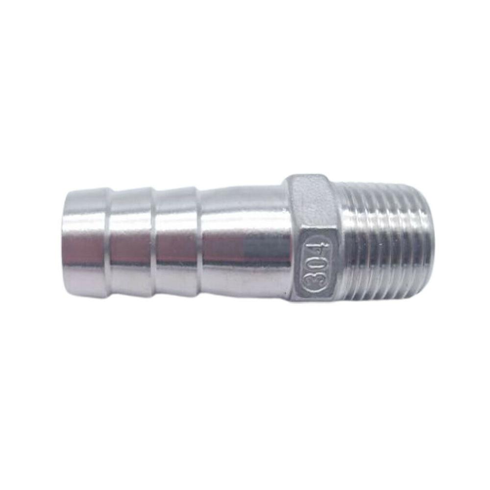 Tubo de acero inoxidable conector macho 15/16 "24mm manguera ID 1/2" BSPT