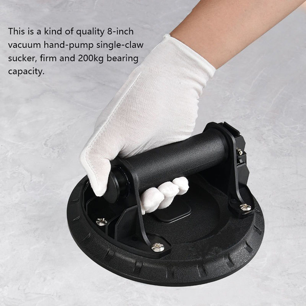 Electronix Express 8-Inch Heavy Duty Glass Suction Cup – Vacuum Lifter For Granite, Tile, Glass