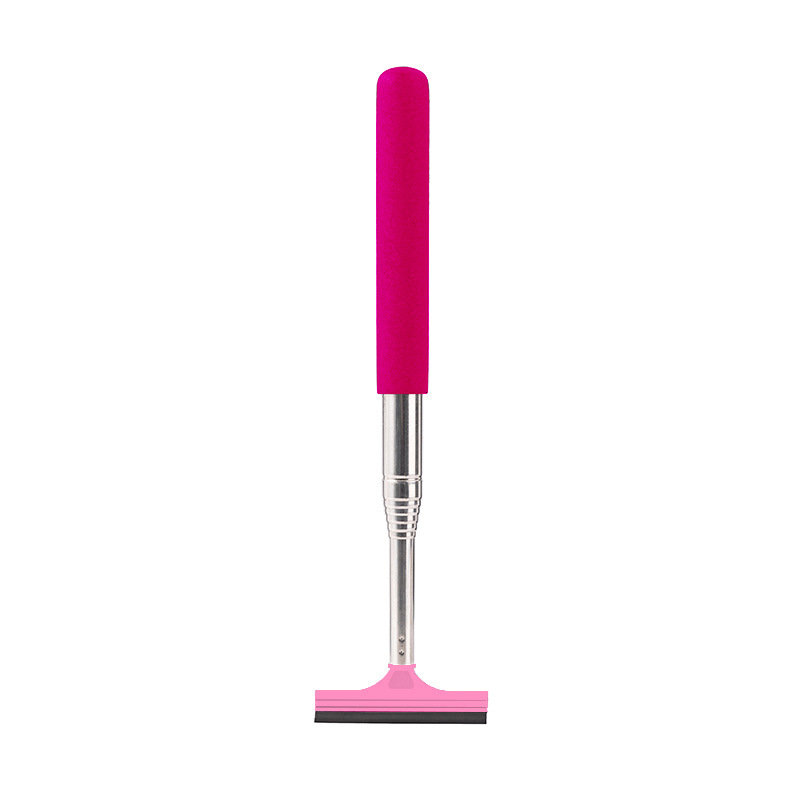 Spiegel Borstel Auto Side Ruitenwisser Uitschuifbare Achteruitkijkspiegel Ruitenwisser Glas Removal Brush Clean Tool Conditioning Zuigmond Mist Cleaner: Rood
