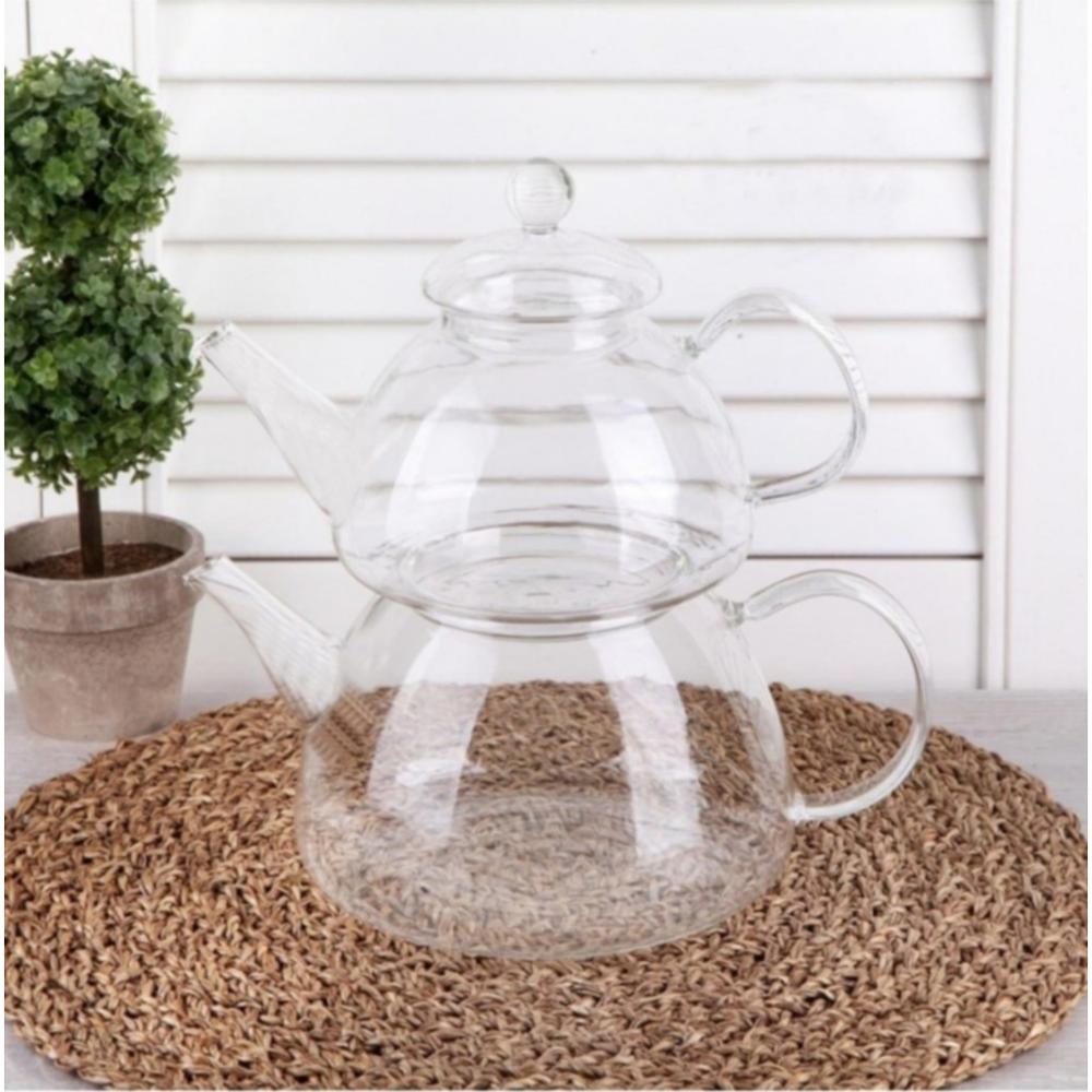 Isıya Dayanıklı Nocken Çaydanlık (Wärme Beständig Glas Teekanne)