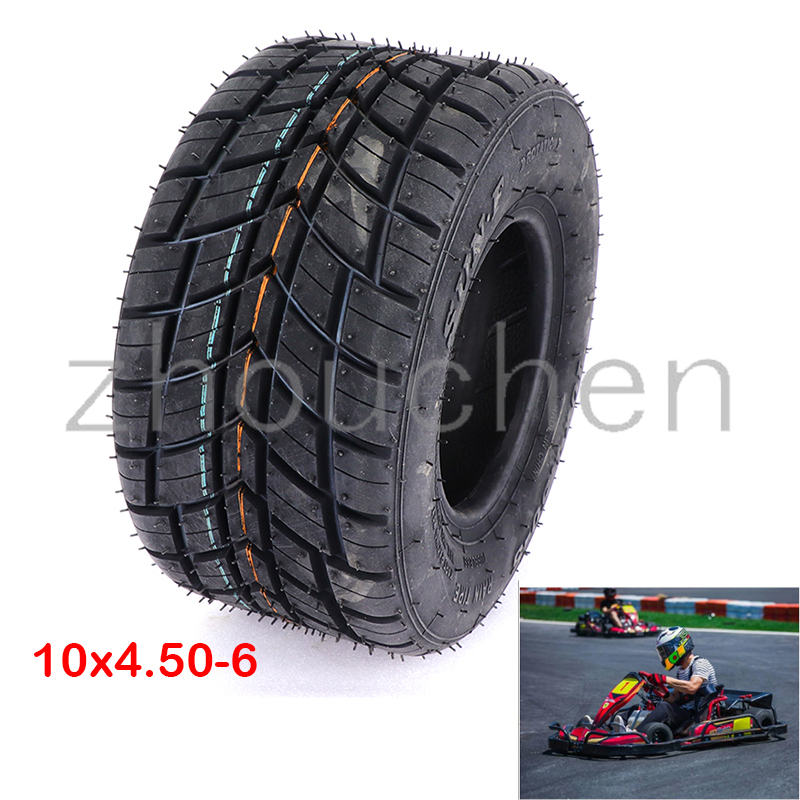 Veld Concurrerende Karten Band 10x4.50-5 Inch Regen Band Vacuüm Band Drift Go Kart Accessoires.: Default Title