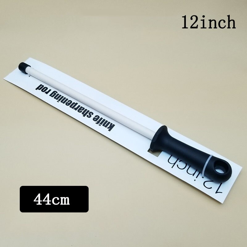 ceramic (zirconia) rod knife sharpener with ABS handle sharpener, suitable for chef steel knife kitchen assistant ceramic musat: Upgrade funds12inch