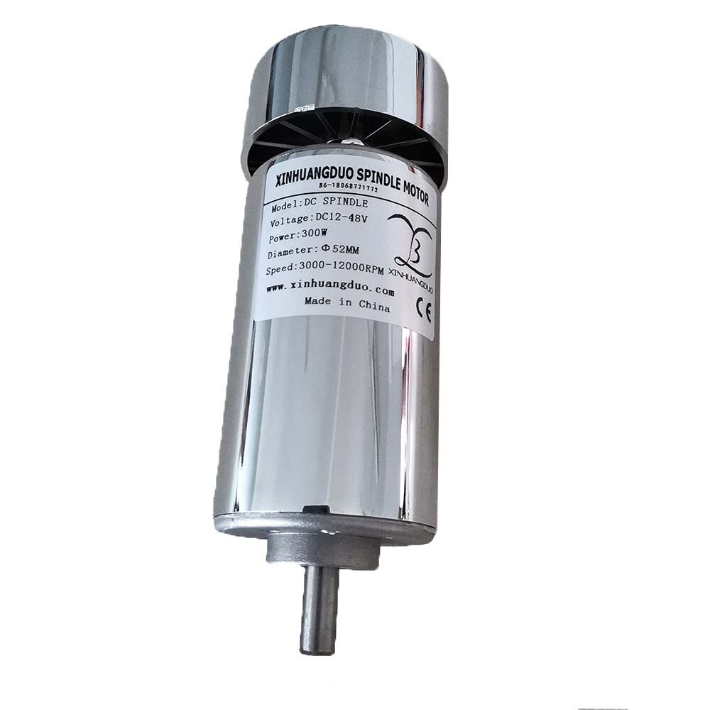 300W Spindle motor DC12-48V ER11 ER16 12000rpm 0.3kw spindle cnc router spindle motor cnc spindle motor
