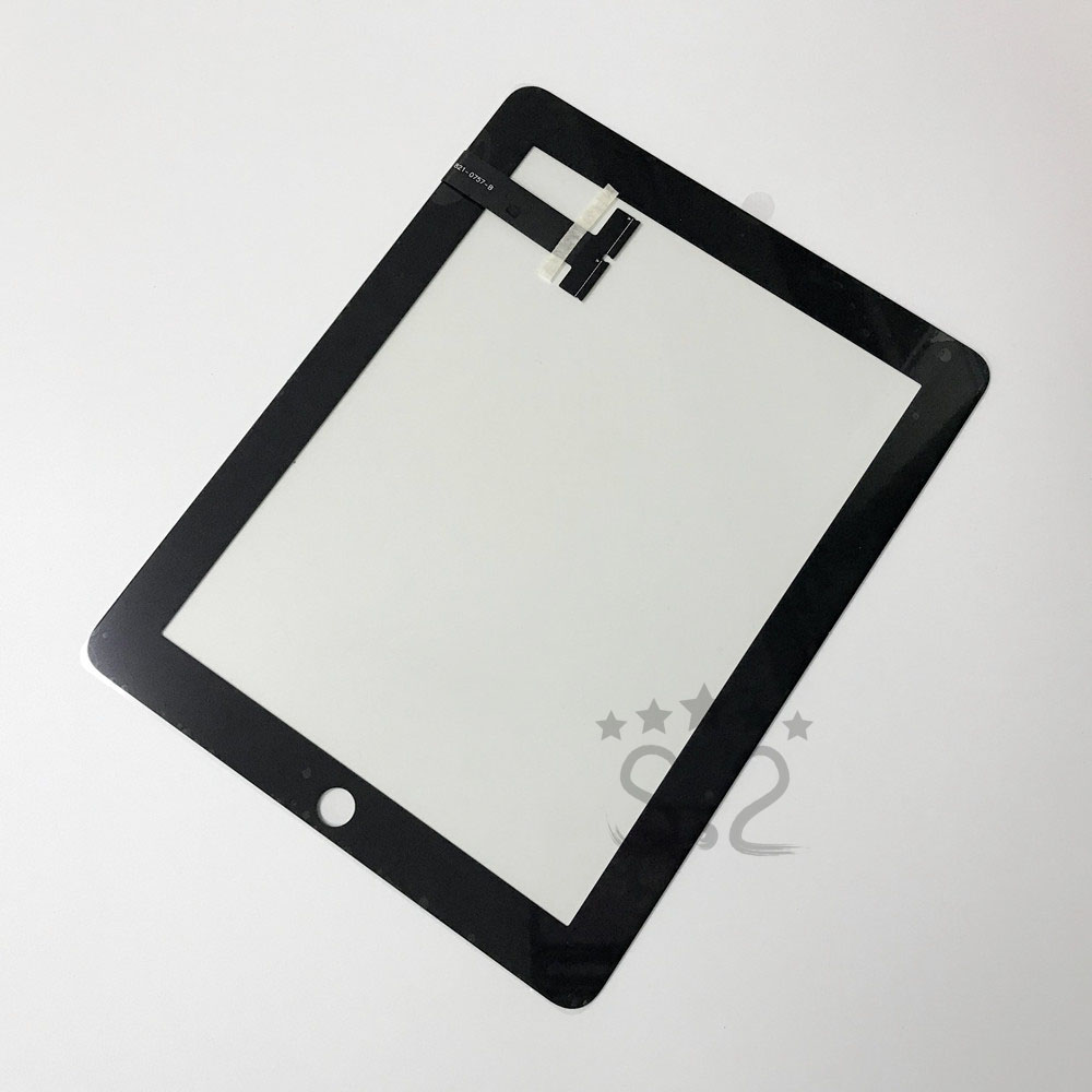 1PC A1219 A1337 Screen Voor iPad 1 1st Touch Screen Digitizer Sensor Panel met Home Buttom Gratis