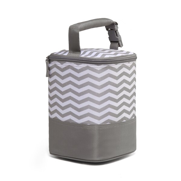 Bolso de maternidad termo para bebé, cubierta de botella para alimentación, calentador de alimentos, botellas, bolsa aislante, bolso termico biberón: AB3699-1