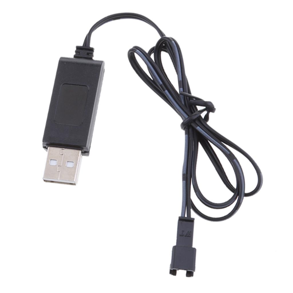 Draagbare 3,7 V USB-oplaadkabel Snoer USB Li-batterijlader met SM-stekker voor RC speelgoedvliegtuigmodel
