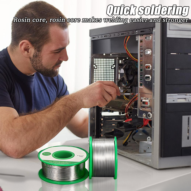 Universal Easy Melt Solder Wire SN99.3 Cu0.7 Low Temperature Silver Welding Rod Aluminum Copper Iron Metal Weld Soldering Rods